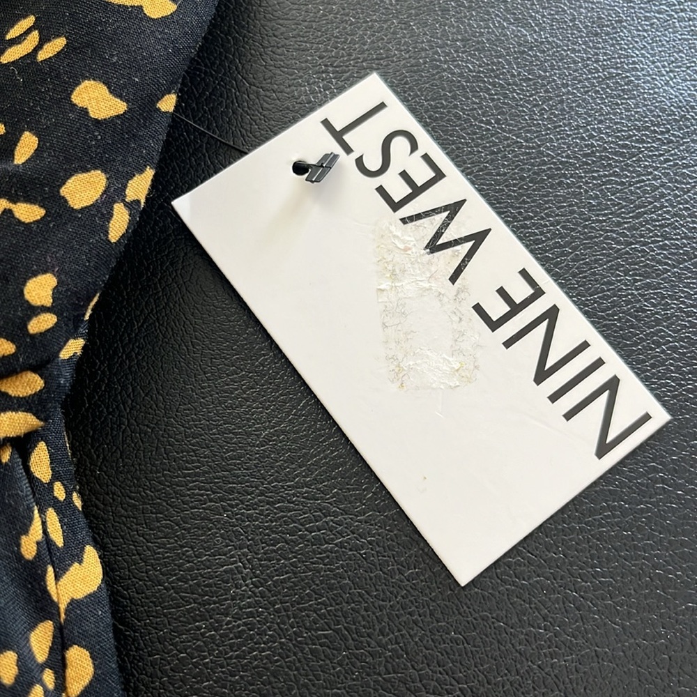 NWT Nine West Animal Print Swing Dress - Picture 8 of 10